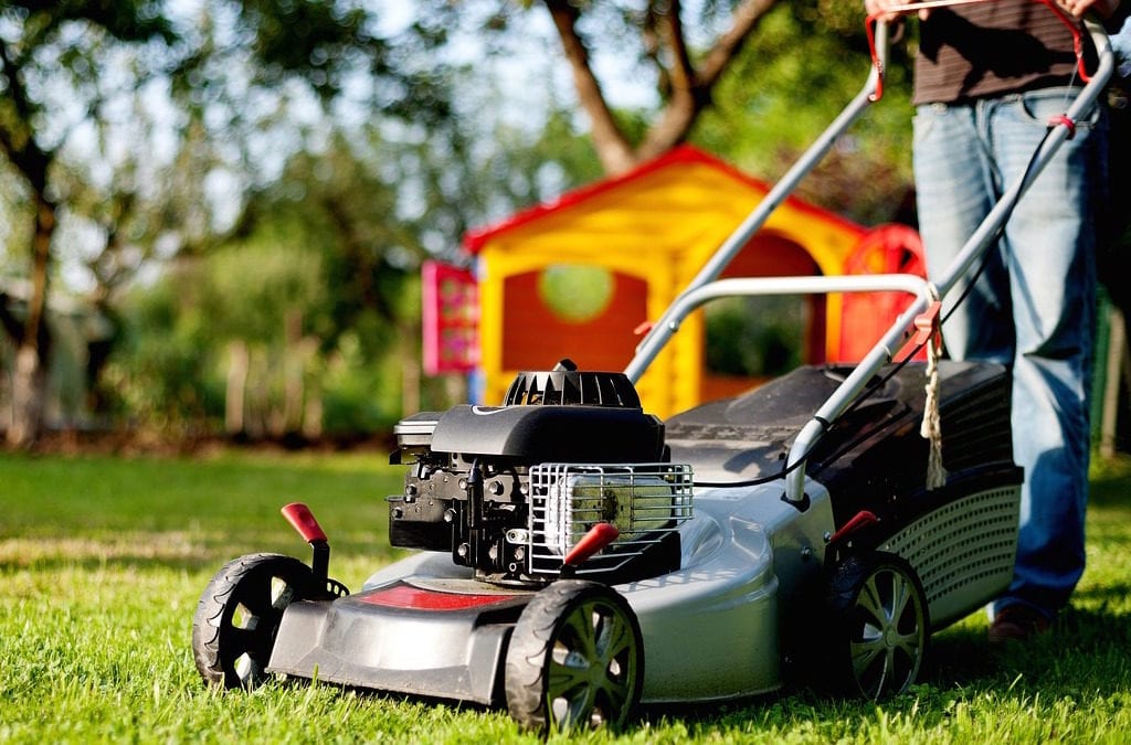 Mowing your lawn at the correct height makes for healthy turf.