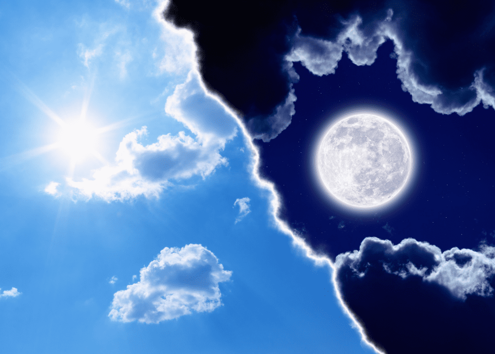 morning-night morning and night
