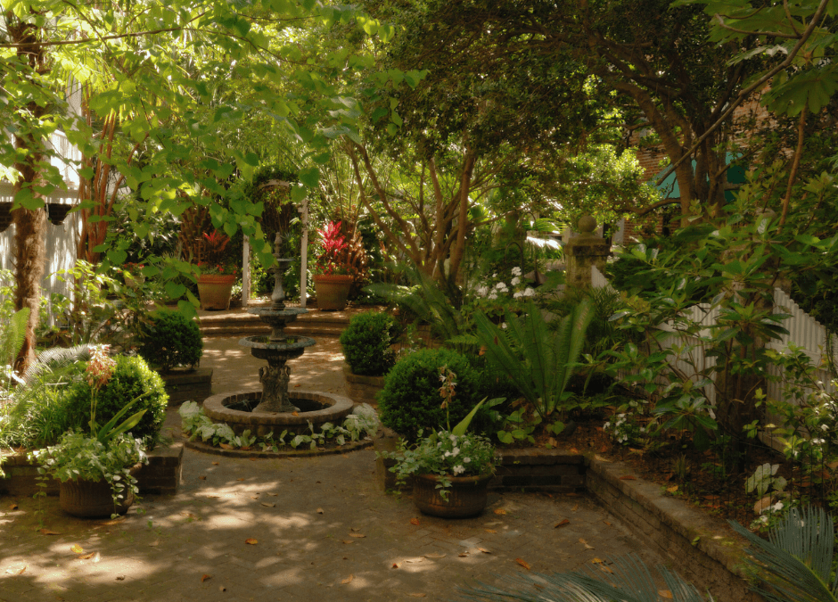 Shade plant gardens.