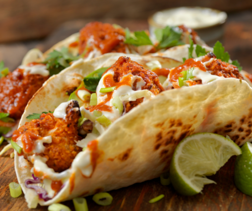cauliflower-tacos Cauliflower tacos.